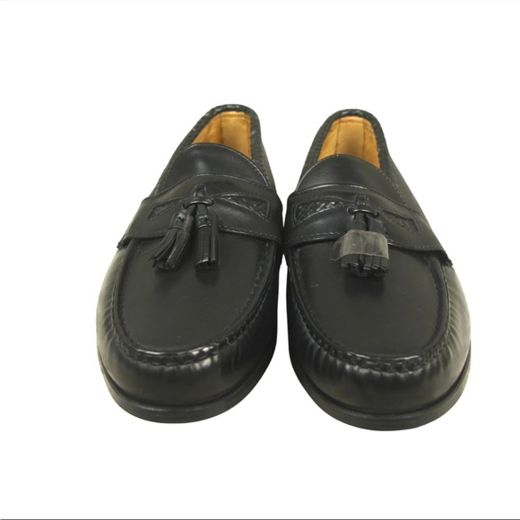 Allen Edmonds Maxfield Black Leather Tassel Loafers Size 11 NEW Dress Shoes main image 12